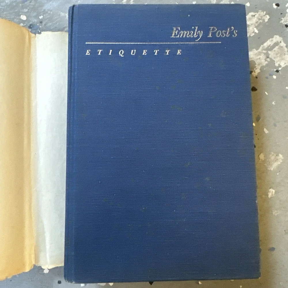 Emily‎ Post's Etiquette 1965 11th Edition Funk & Wagnall Hardcover VINTAGE